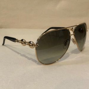 GUCCI Chain Aviator (Gold)- EXCELLENT CONDITION